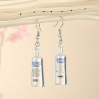 Wholesale Jewelry Vodka Bottle Pendant Earrings Nihaojewelry main image 1