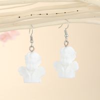 Wholesale Jewelry Angel Three-dimensional Pendant Earrings Nihaojewelry main image 5