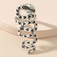 Vintage Nouvelle Bague Géométrique En Forme De Serpent En Gros Nihaojewelry main image 5