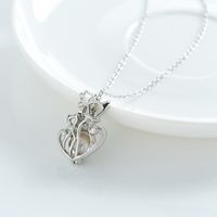 Wholesale Jewelry Cat Pearl Cage Pendant Necklace Nihaojewelry main image 4