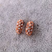 Japan And South Korea Small And Delicate Ear Stud Shiny Diamond-encrusted Goddess Temperament Earrings Girlfriends Same Style Gift Ear Rings Wholesale Fashion main image 3