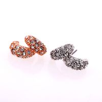 Japan And South Korea Small And Delicate Ear Stud Shiny Diamond-encrusted Goddess Temperament Earrings Girlfriends Same Style Gift Ear Rings Wholesale Fashion main image 4