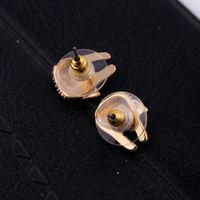 Einfache Korea-bogen Eingelegte Kristallhäschenohrringe Bolzengroßverkauf Nihaojewelry main image 4