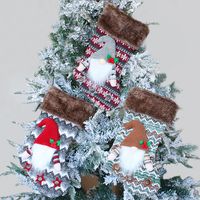 Noël En Peluche Poupée Sans Visage Bonbons Bas En Gros Nihaojewelry main image 5