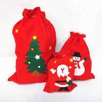 Christmas Santa Claus Non-woven Gift Bag Wholesale Nihaojewelry main image 2