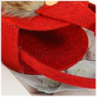 Christmas Non-woven Santa Claus Round Tote Candy Decoration Bag Wholesale Nihaojewelry main image 5