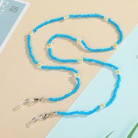 Foreign Trade In Stock Small Flower Mask Chain Halter Eyeglasses Chain Mask Rope Lanyard Pendant Chain Necklace Cute Anti-lost Chain sku image 2