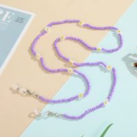 Foreign Trade In Stock Small Flower Mask Chain Halter Eyeglasses Chain Mask Rope Lanyard Pendant Chain Necklace Cute Anti-lost Chain sku image 4