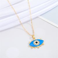 Wholesale Jewelry Fashion Eye Alloy Pendant Necklace sku image 3