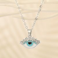 Wholesale Jewelry Fashion Eye Alloy Pendant Necklace sku image 8