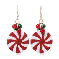 Fashion Christmas Tree Flamingo Alloy Plating Inlay Artificial Gemstones Women's Drop Earrings 1 Pair sku image 27