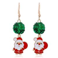 Pendientes Irregulares De Santa Claus De Campana De Navidad Simple Al Por Mayor Nihaojewelry sku image 10