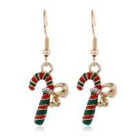 Cartoon Christmas Tree Santa Claus Seris Earrings Wholesale Nihaojewelry sku image 5