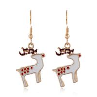 Cartoon Christmas Tree Santa Claus Seris Earrings Wholesale Nihaojewelry sku image 3