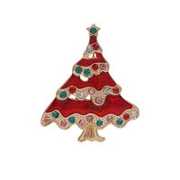 Wholesale Jewelry Christmas Tree Snowman Brooch Nihaojewelry sku image 11