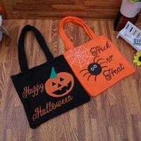 Halloween Pumpkin Tote Bag Wholesale Nihaojewelry sku image 1