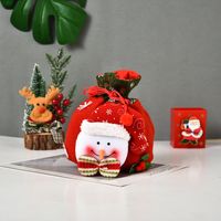 Christmas Three-dimensional Doll Candy Brushed Fabric Bag Decorations Wholesale Nihaojewelry sku image 6