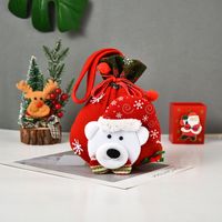 Weihnachten Dreidimensionale Puppe Süßigkeiten Gebürsteter Stoff Tasche Dekorationen Großhandel Nihaojewelry sku image 10