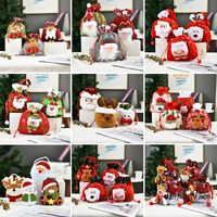 Creative Christmas Decoration Three-dimensional Doll Candy Tote Bag Wholesale Nihaojewelry main image 1