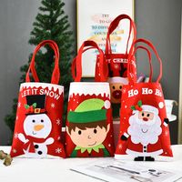 Creative Christmas Decoration Three-dimensional Doll Candy Tote Bag Wholesale Nihaojewelry main image 6