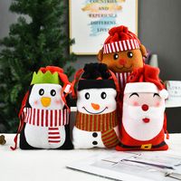 Creative Christmas Decoration Three-dimensional Doll Candy Tote Bag Wholesale Nihaojewelry main image 5