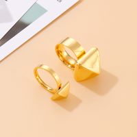Stainless Steel 18K Gold Plated Fashion Geometric No Inlaid main image 9