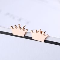 Fashion Geometric Stainless Steel No Inlaid 18K Gold Plated Earrings main image 4