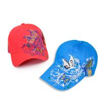 Ethnic Embroidery Butterfly Baseball Cap Wholesale Nihaojewelry main image 4