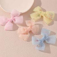 Net Yarn Butterfly Hairpin Baby Hairpin Set Wholesale Nihaojewelry main image 1