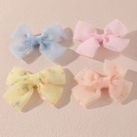 Net Yarn Butterfly Hairpin Baby Hairpin Set Wholesale Nihaojewelry sku image 1