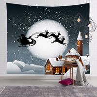 Cartoon Decoration Letters Background Hanging Cloth Tapestry Christmas Decoration Wholesale Nihaojewelry main image 3