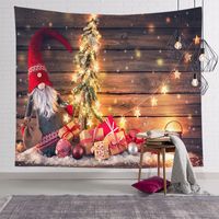 Cartoon Decoration Letters Background Hanging Cloth Tapestry Christmas Decoration Wholesale Nihaojewelry main image 5