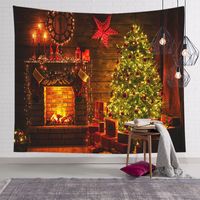 Cartoon Decoration Letters Background Hanging Cloth Tapestry Christmas Decoration Wholesale Nihaojewelry main image 6