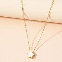 Wholesale Jewelry Fashion Star Pendant Necklace Nihaojewelry main image 1