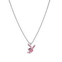 Wholesale Jewelry Cartoon Cute Rabbit Multi-layer Necklace Nihaojewelry main image 6