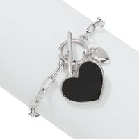 Bracelet Simple En Forme De Coeur Avec Boucle Ot En Gros Nihaojewelry main image 6