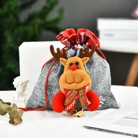 Creative Christmas Decoration Three-dimensional Doll Candy Tote Bag Wholesale Nihaojewelry sku image 38