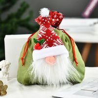 Creative Christmas Decoration Three-dimensional Doll Candy Tote Bag Wholesale Nihaojewelry sku image 55