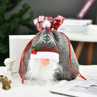 Creative Christmas Decoration Three-dimensional Doll Candy Tote Bag Wholesale Nihaojewelry sku image 56