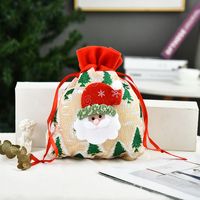 Creative Christmas Decoration Three-dimensional Doll Candy Tote Bag Wholesale Nihaojewelry sku image 74