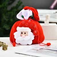 Creative Christmas Decoration Three-dimensional Doll Candy Tote Bag Wholesale Nihaojewelry sku image 25