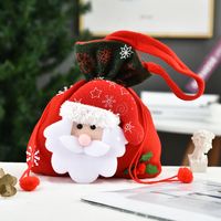 Creative Christmas Decoration Three-dimensional Doll Candy Tote Bag Wholesale Nihaojewelry sku image 50