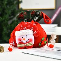 Creative Christmas Decoration Three-dimensional Doll Candy Tote Bag Wholesale Nihaojewelry sku image 51
