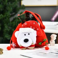 Creative Christmas Decoration Three-dimensional Doll Candy Tote Bag Wholesale Nihaojewelry sku image 53