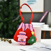 Creative Christmas Decoration Three-dimensional Doll Candy Tote Bag Wholesale Nihaojewelry sku image 8