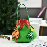 Creative Christmas Decoration Three-dimensional Doll Candy Tote Bag Wholesale Nihaojewelry sku image 6