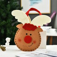 Creative Christmas Decoration Three-dimensional Doll Candy Tote Bag Wholesale Nihaojewelry sku image 49