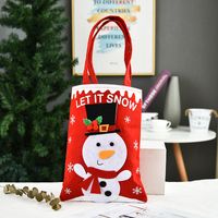 Creative Christmas Decoration Three-dimensional Doll Candy Tote Bag Wholesale Nihaojewelry sku image 40