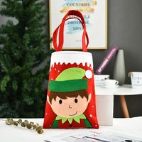 Creative Christmas Decoration Three-dimensional Doll Candy Tote Bag Wholesale Nihaojewelry sku image 58