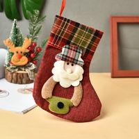 Vintage Bear Socks Candy Gift Bags Christmas Decoration Wholesale Nihaojewelry sku image 25